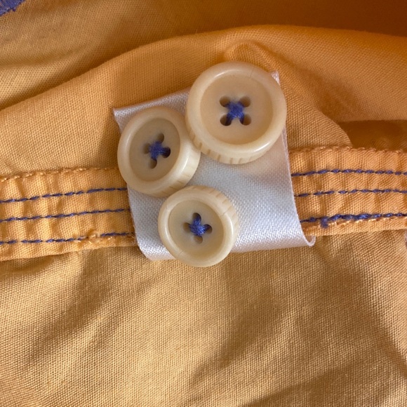 Tommy Bahama Men’s Orange Sherbet Long Sleeve Button -Up Shirt. XL - Picture 13 of 15